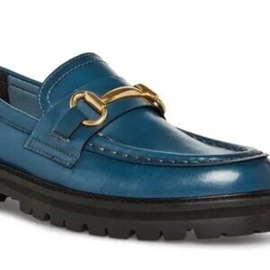 Steve Madden Women’s Blue Mistor Loafer- Size 109